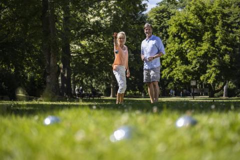 Boule-Treff im Kurpark