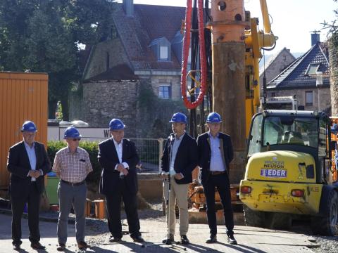 Neubohrung Leopoldquelle